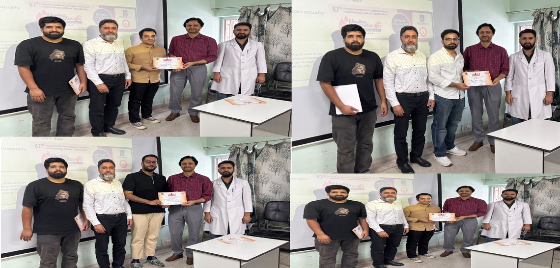 ASCOMS PG Residents Secure Second Runner-Up at HEMATOCON Quiz